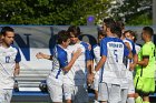 Men's Soccer vs Brandeis  Wheaton Men's Soccer vs Brandeis University. - Photo by Keith Nordstrom : Wheaton, Soccer, Brandeis, MSoc2019